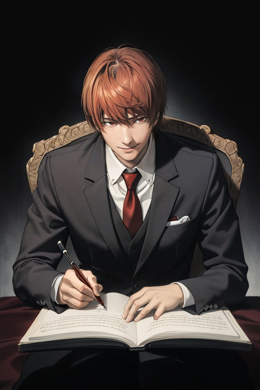 16281-1612745056-Yagami Light,1boy,(16 years old_1.3),red tie,handsome,reddish brown hair,realistic,simple background,solo,looking_at_viewer,absu.png